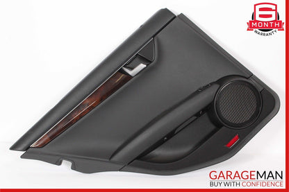 08-14 Mercedes W204 C250 C300 C350 Rear Left Interior Door Panel Assy Anthracite