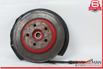 03-12 Mercedes R230 SL500 Rear Right Side Spindle Knuckle Hub w/ Rotor Disc OEM