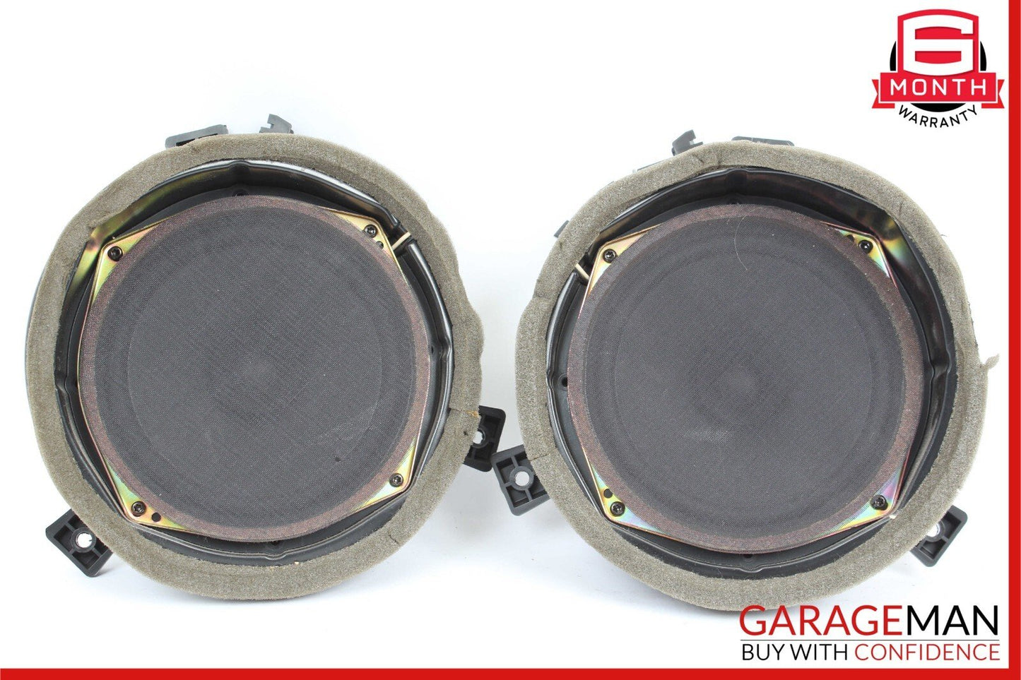 98-01 Mercedes W163 ML320 ML430 ML55 AMG Door Speaker Sound Set of 2 OEM