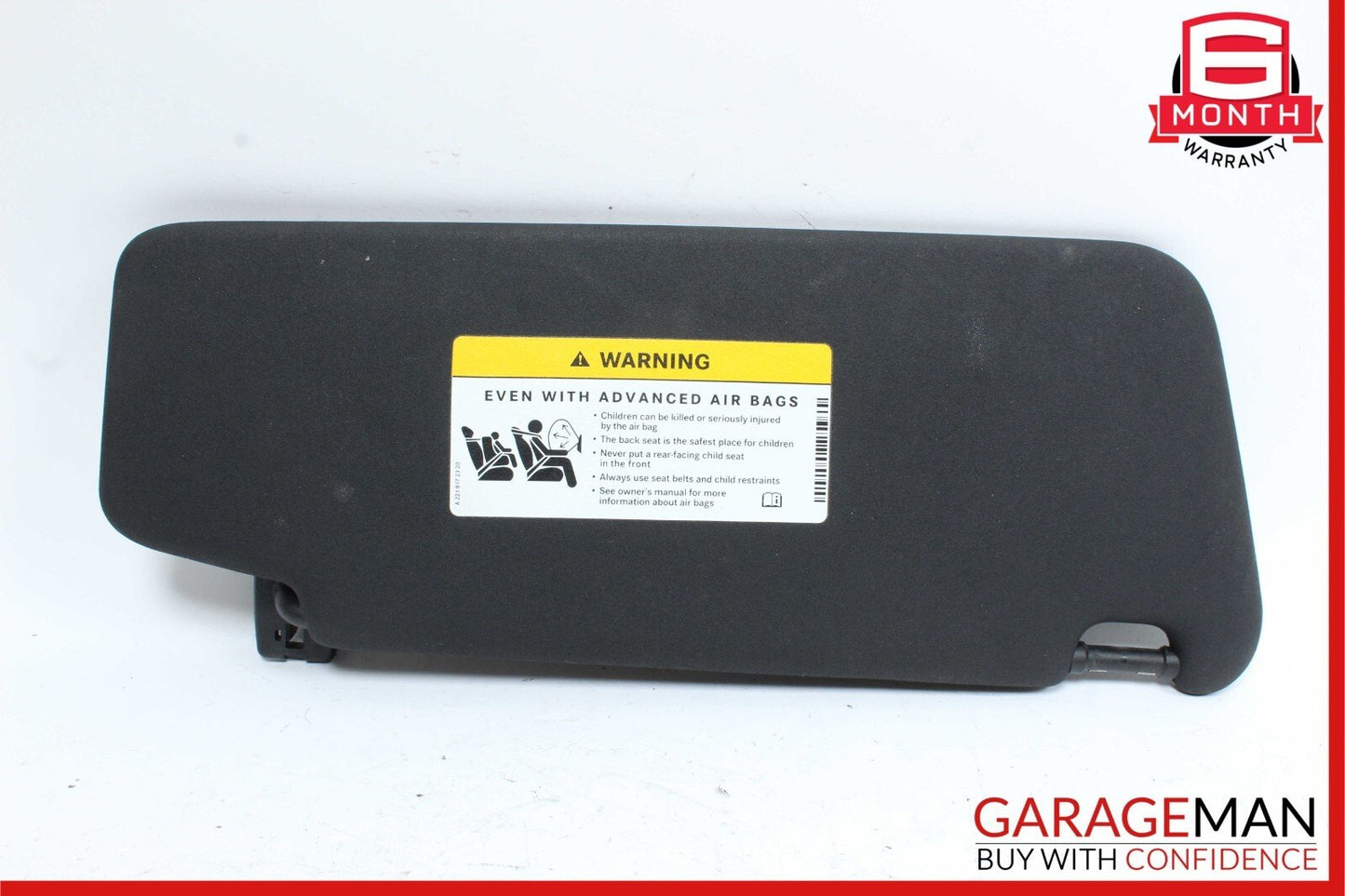 08-14 Mercedes W204 C63 AMG Front Left Side Sun Visor Sunvisor Shade Cover OEM