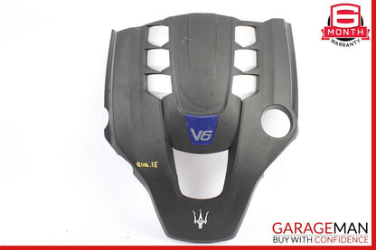 14-20 Maserati Quattroporte V6 Engine Motor Cover Shield Guard Trim Panel OEM