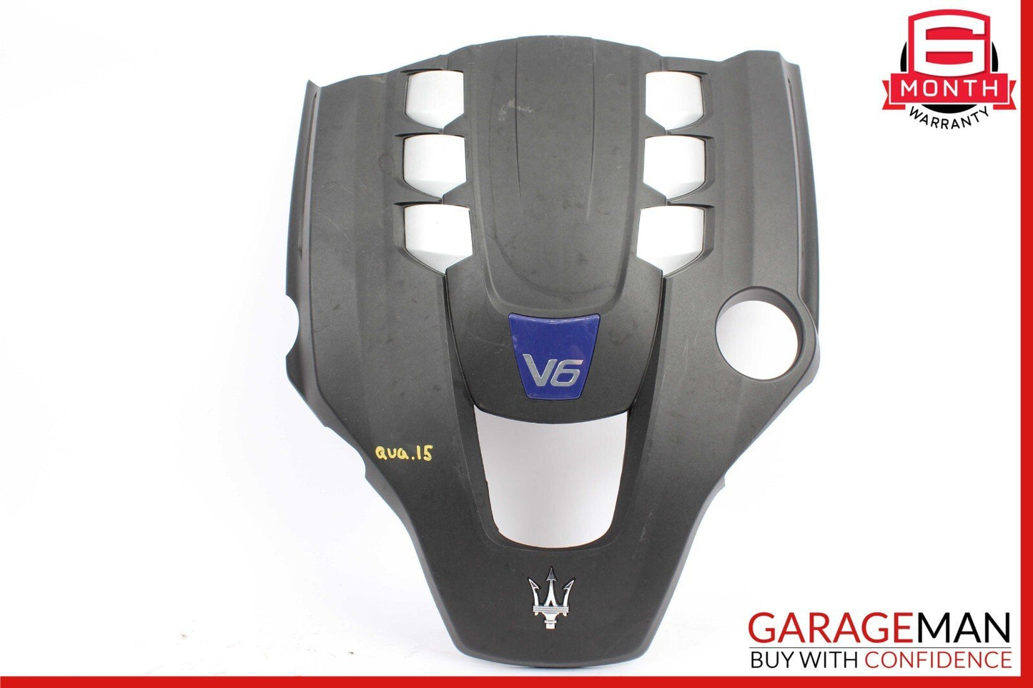 14-20 Maserati Quattroporte V6 Engine Motor Cover Shield Guard Trim Panel OEM