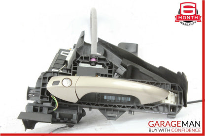 08-11 Mercedes W204 C300 Front Left Exterior Door Handle w/ Door Actuator Beige