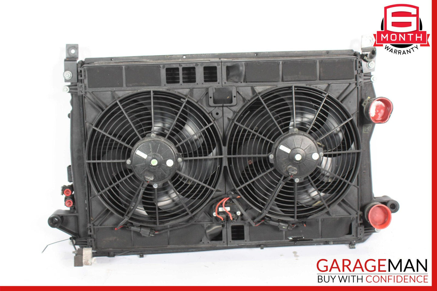 09-13 Maserati Quattroporte Radiator Cooling Fan Motor AC Condenser Assy