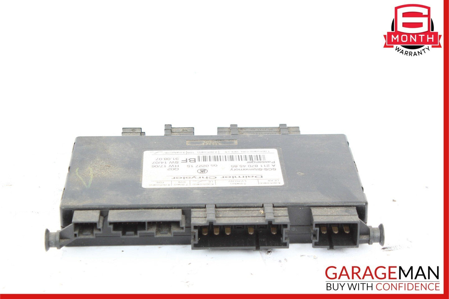 03-13 Mercedes GL450 R350 CLS550 ML350 Front Right Side Seat Control Module Unit