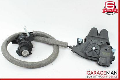 08-15 Mercedes W204 C250 Trunk Lid Lock Latch Actuator w/ Cylinder Mechanism
