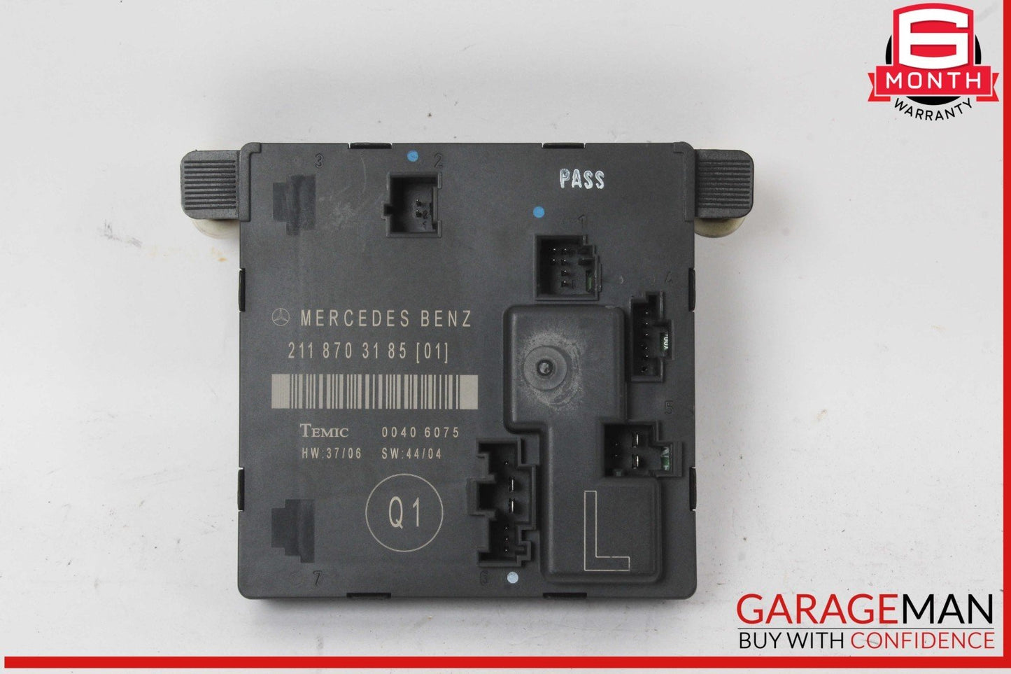 03-09 Mercedes W211 E350 E550 Rear Left Driver Side Door Control Module OEM