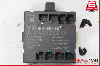 08-18 Mercedes W204 C300 E350 E400 Front Right Side Door Control Module OEM