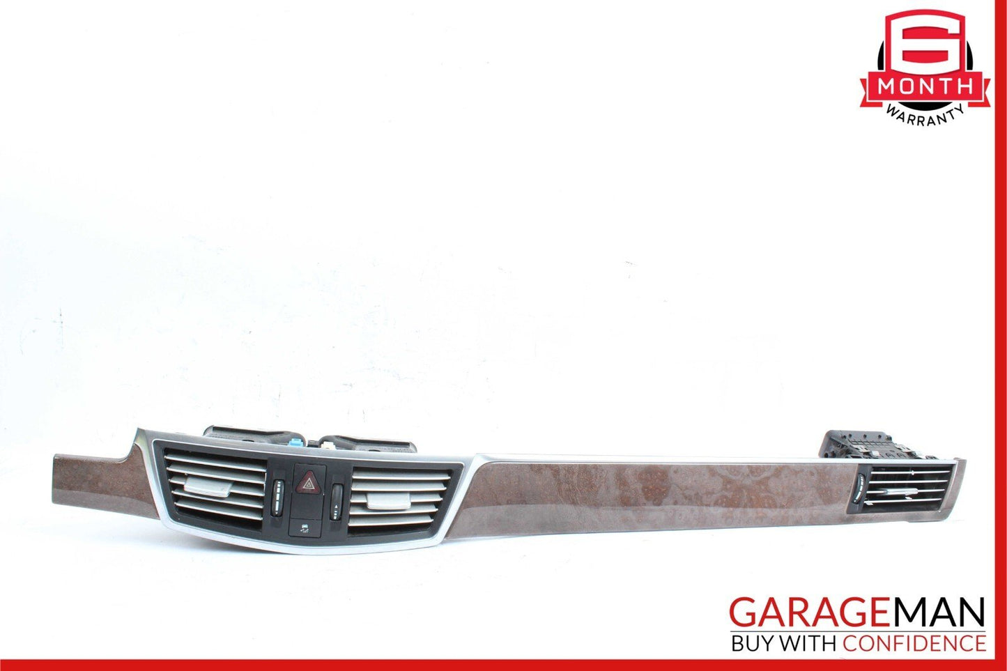 10-13 Mercedes W212 E350 Dashboard Dash AC A/C Air Vent Center Trim Assembly