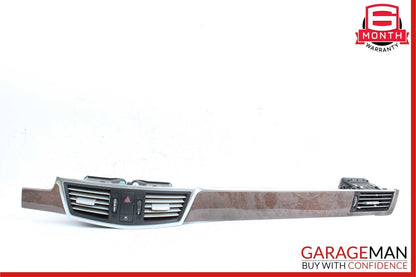 10-13 Mercedes W212 E350 Dashboard Dash AC A/C Air Vent Center Trim Assembly
