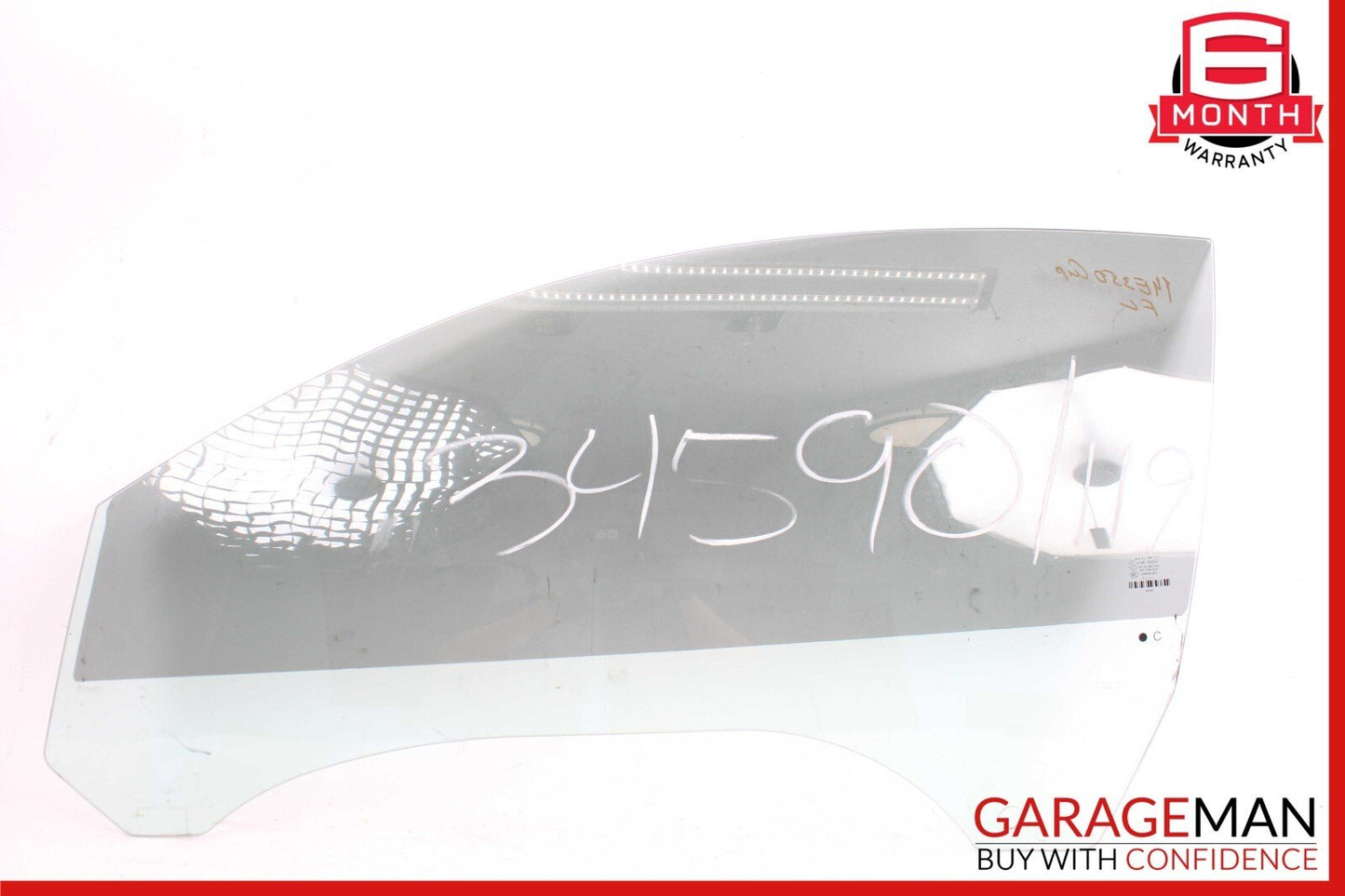 10-16 Mercedes W207 E350 Coupe Front Left Side Door Window Auto Glass Tinted