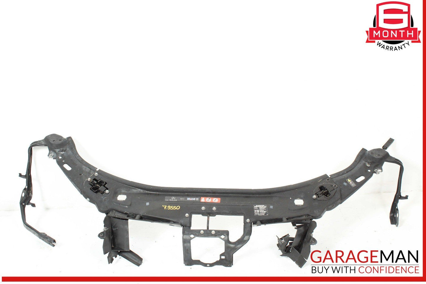 07-09 Mercedes W221 S550 Upper Radiator Core Support Headlight Bracket OEM