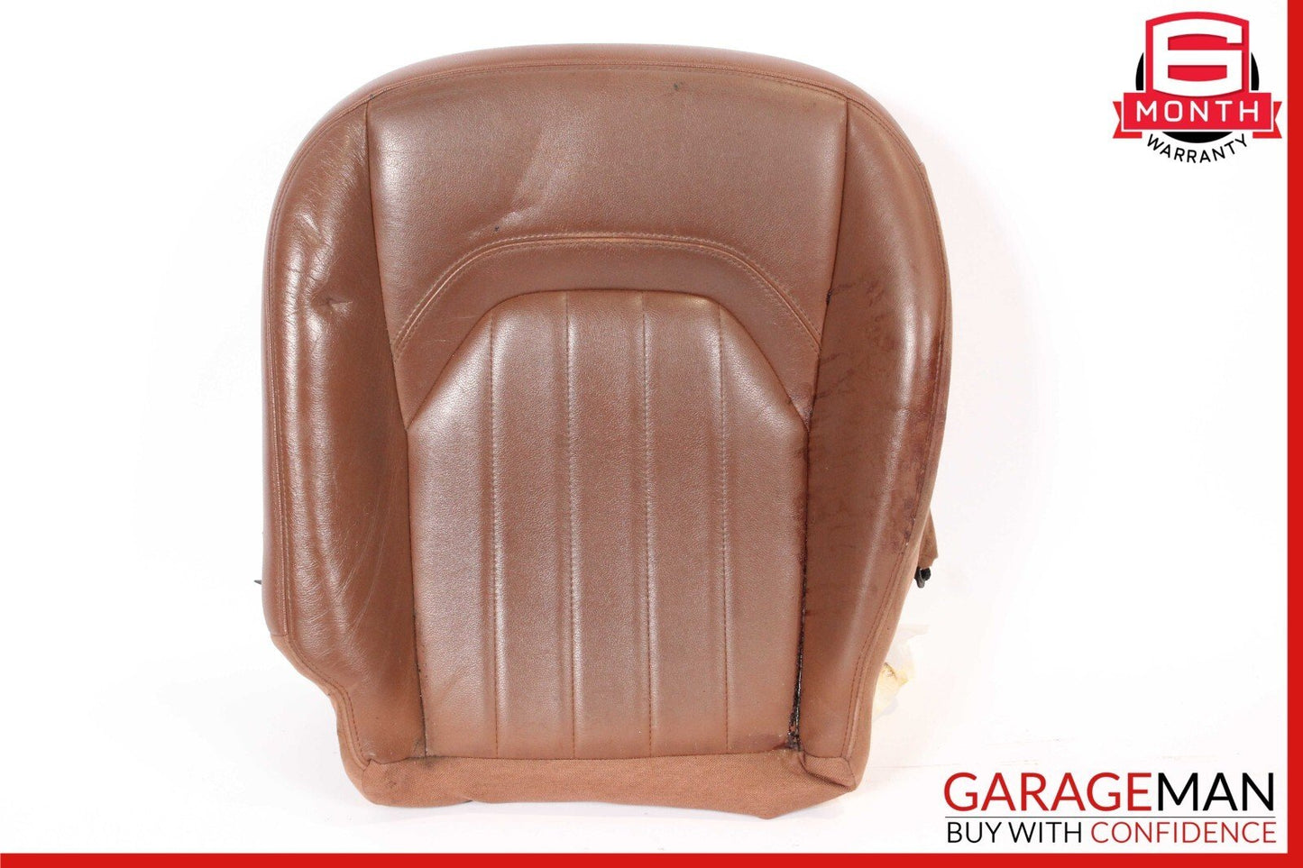 14-18 Maserati Quattroporte Front Left Lower Bottom Seat Cushion Cover Brown