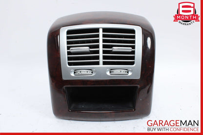 07-13 Mercedes W221 S550 S63 Rear Center Console A/C Air Vent Cover Trim Assy