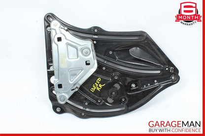 10-16 Mercedes W212 E350 Rear Right Door Window Regulator Frame w/o Motor