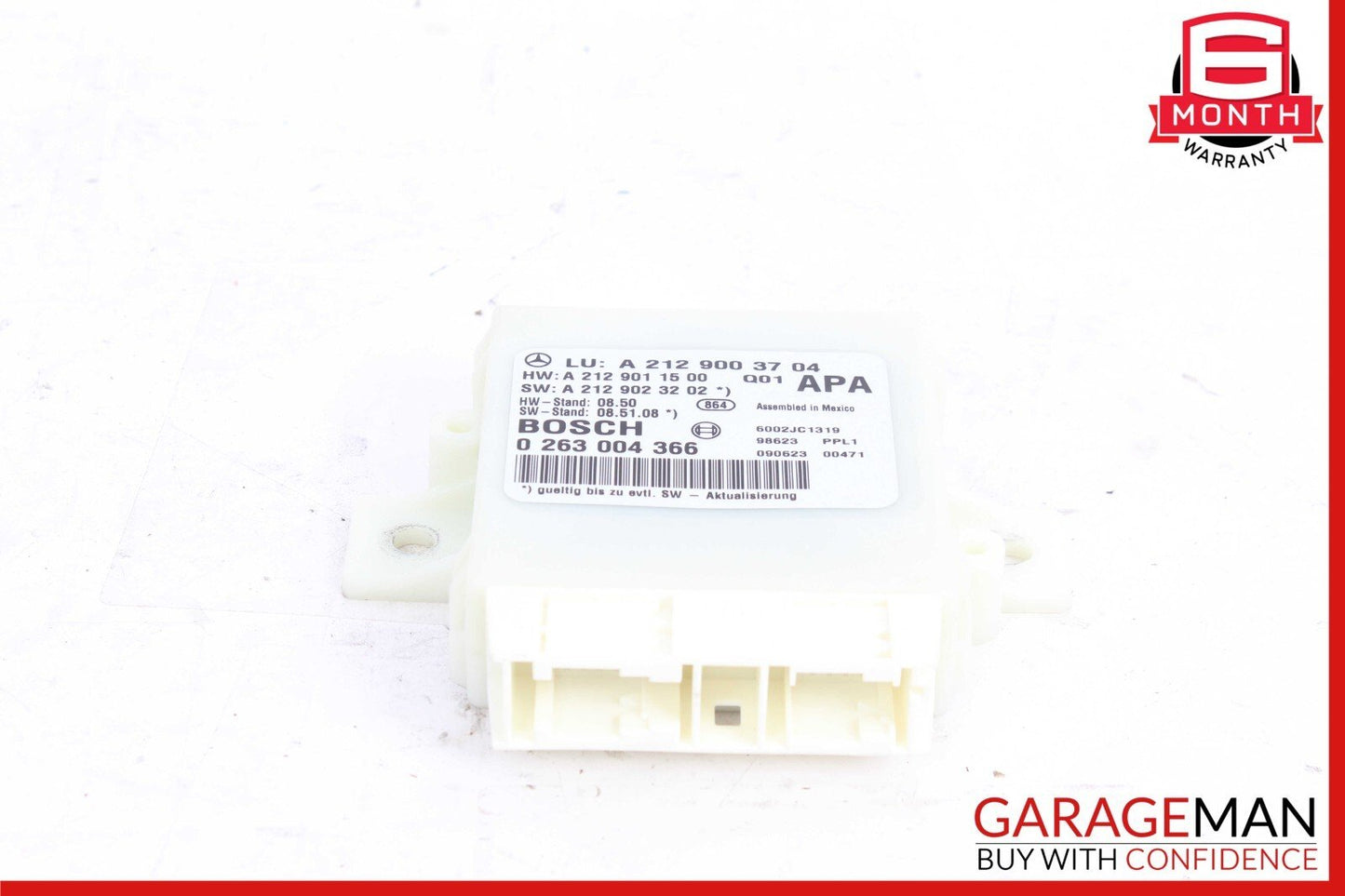 10-13 Mercedes W212 E350 E550 E63 AMG Parking Distance Control PDC Module