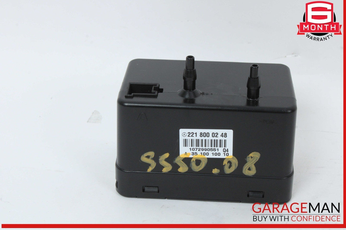 07-14 Mercedes W221 S550 CL600 Trunk Seat Lumbar Vacuum Pump 2218000248 OEM