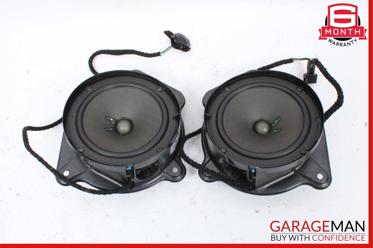 00-06 Mercedes W220 S500 S600 Rear Door Audio Sound Speaker Set of 2 Pc OEM