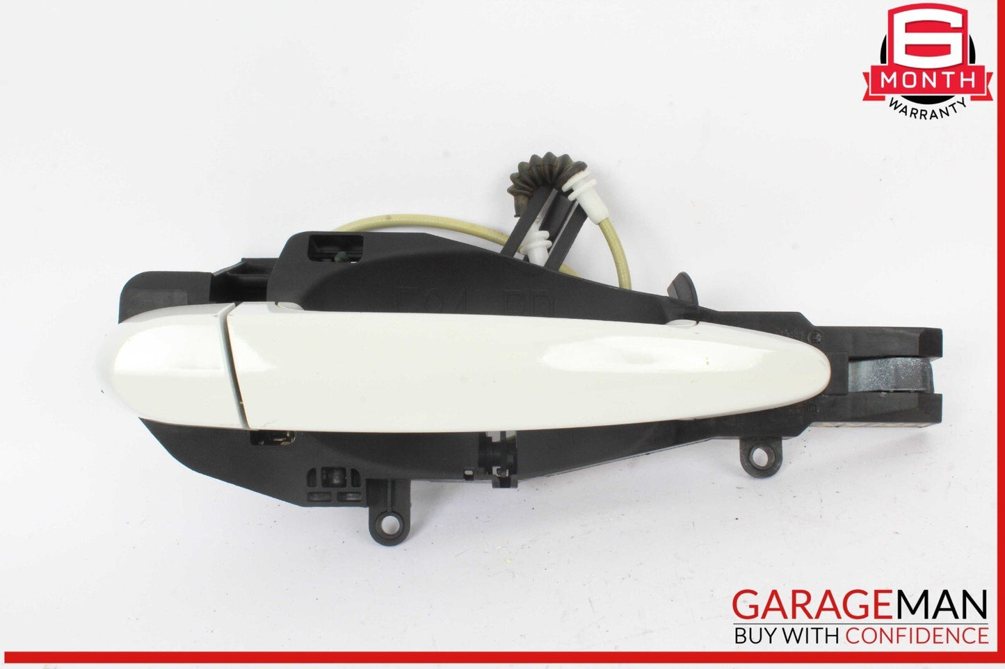 12-15 BMW X1 Rear Right Passenger Side Exterior Door Handle White OEM