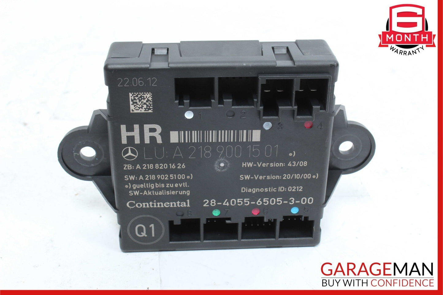 08-18 Mercedes W212 E550 CLS550 C300 Rear Right Side Door Control Module OEM