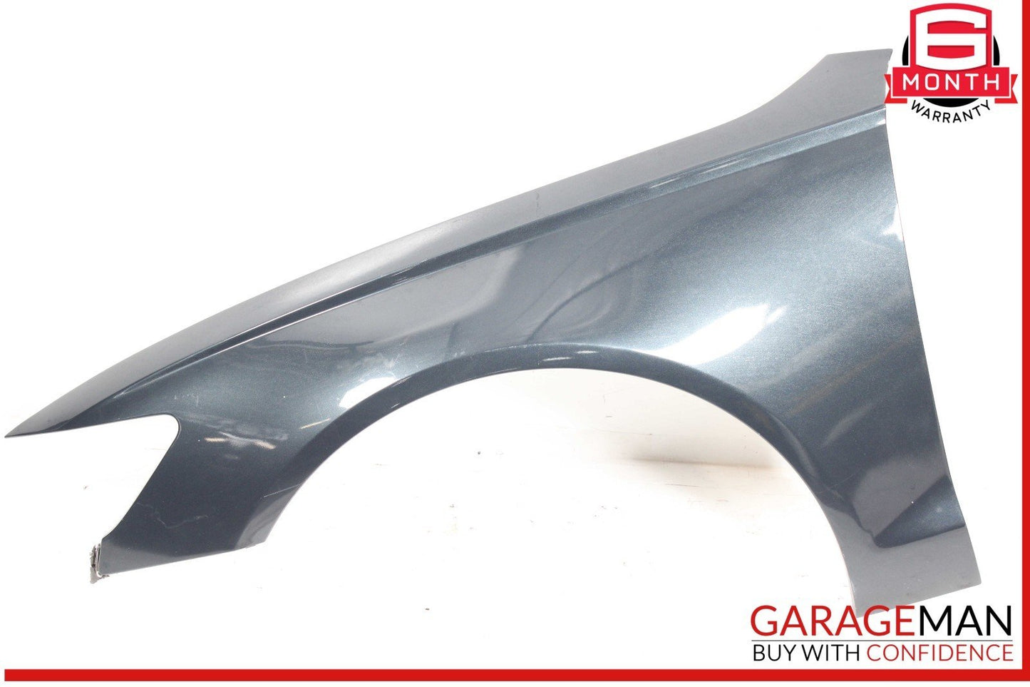 12-18 Audi A6 S6 Front Left Driver Side Fender Panel Black OEM