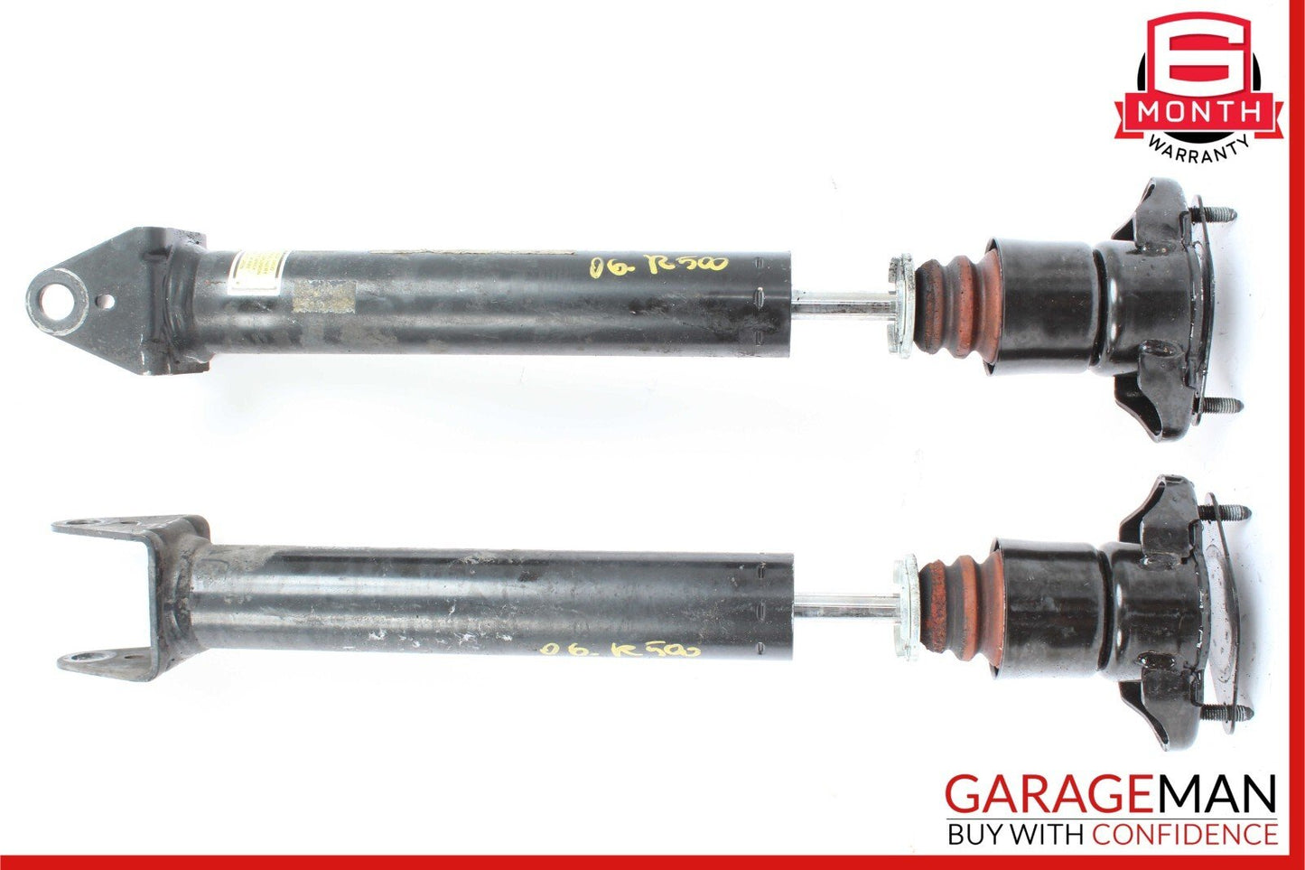 06-13 Mercedes W251 R500 Rear Left & Right Air Shock Absorber Strut Set of 2 Pc