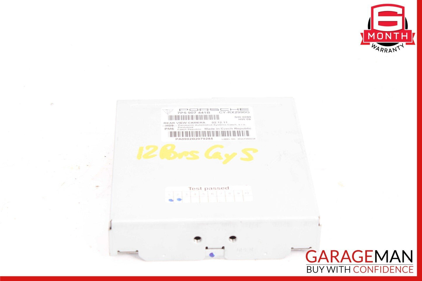 11-16 Porsche Cayenne 958 Hybrid S Rear View Backup Camera Control Module OEM