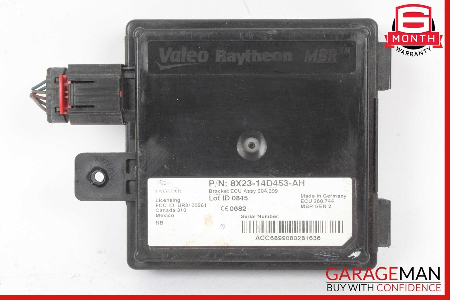 09-15 Jaguar XF X250 Blind Spot Monitor ECU Module Unit 8X2314D453 OEM
