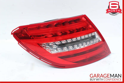 12-14 Mercedes W204 C250 Rear Left Driver Side Taillight Tail Light Lamp OEM