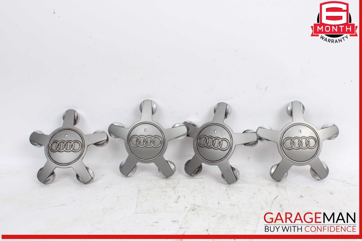 13-16 Audi Q5 A4 A5 S4 S5 A7 A6 S7 S6 Wheel Center Hub Cap Cover Set of 4 Pc OEM