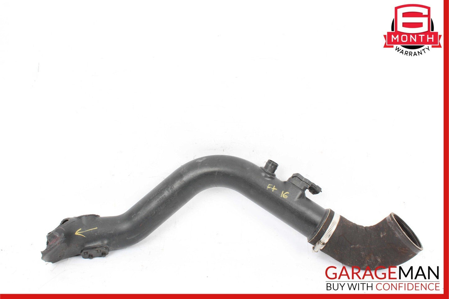 15-18 Ferrari California T Left Driver Side Pipe to Intercooler 310125 OEM