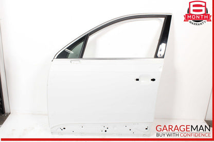 17-19 Audi Q7 Front Left Driver Side Door Shell White OEM