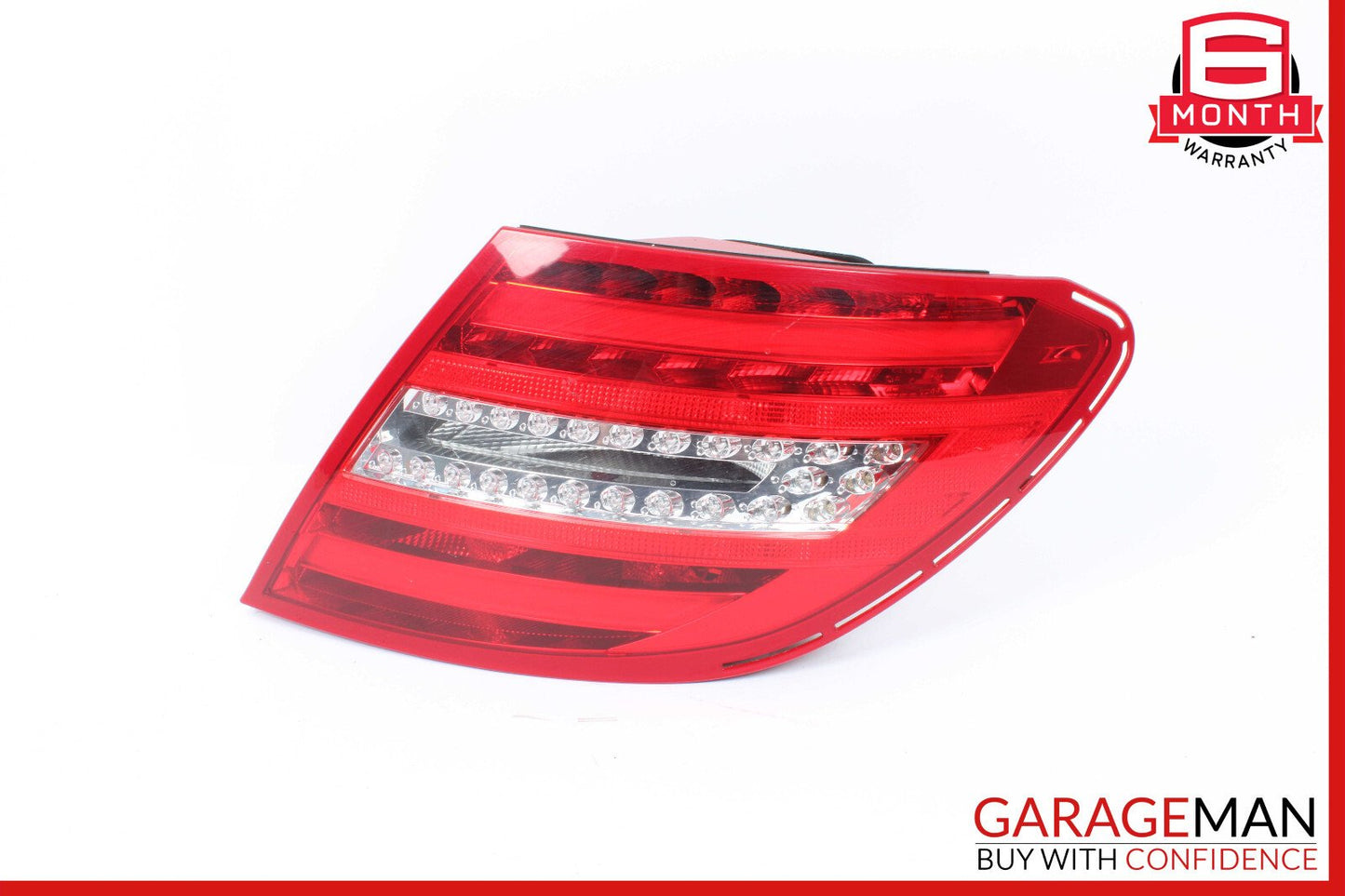 12-14 Mercedes W204 C250 Tail Light Lamp LED Right Passenger Side OEM