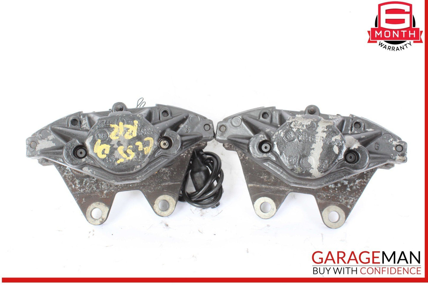 00-06 Mercedes W215 CL55 AMG Rear Left & Right Side Brake Calipers Set of 2 Pc
