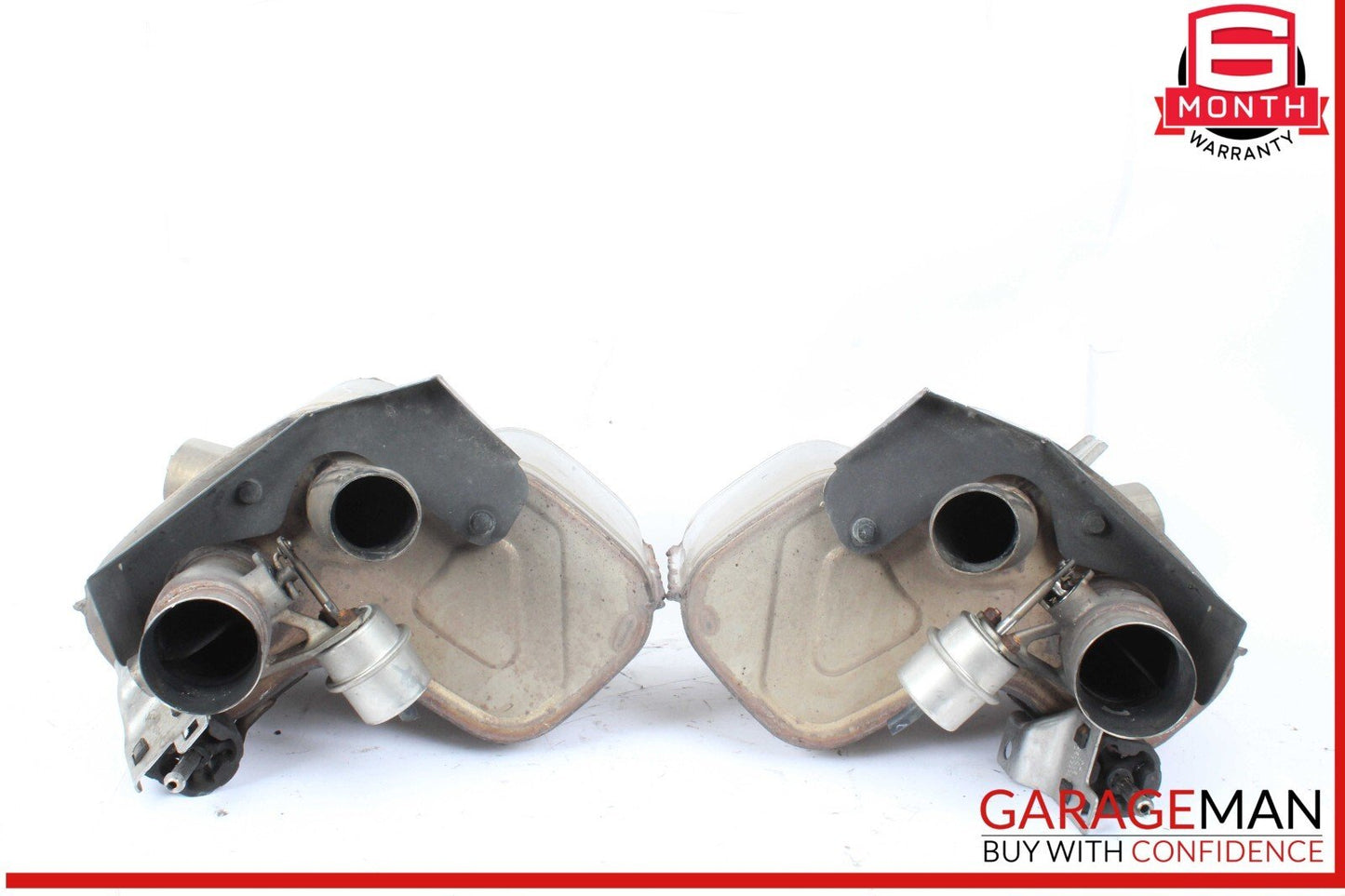 17-20 Maserati Levante Rear Right & Left Muffler Exhaust Silencer Pipe Baffle