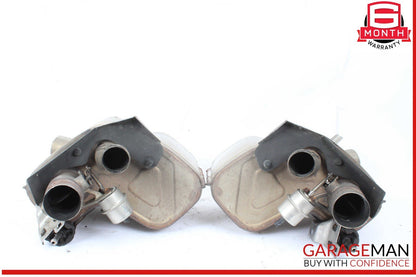 17-20 Maserati Levante Rear Right & Left Muffler Exhaust Silencer Pipe Baffle