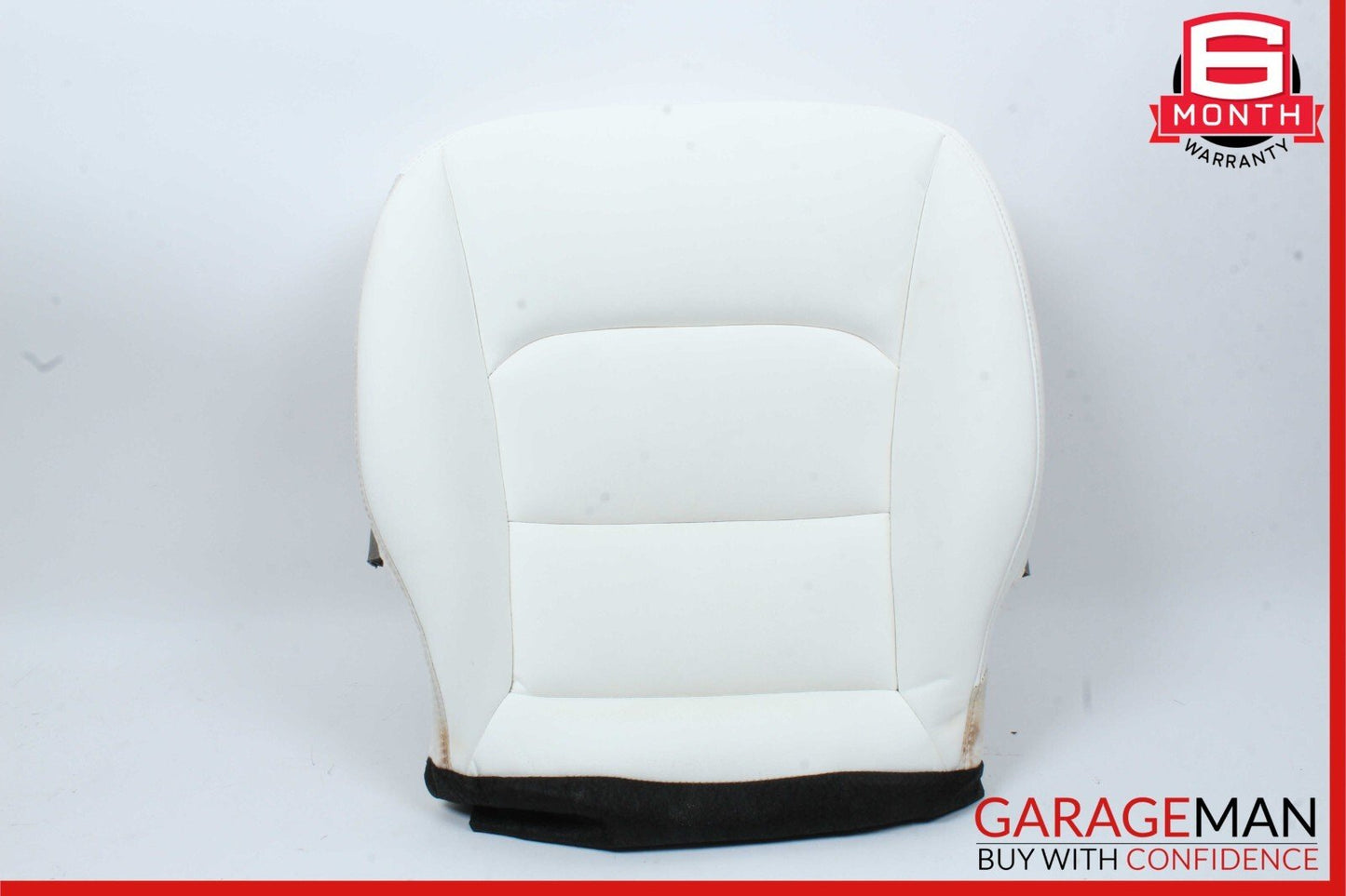 17-22 Tesla Model 3 Front Right Passenger Side Bottom Lower Seat Cushion White