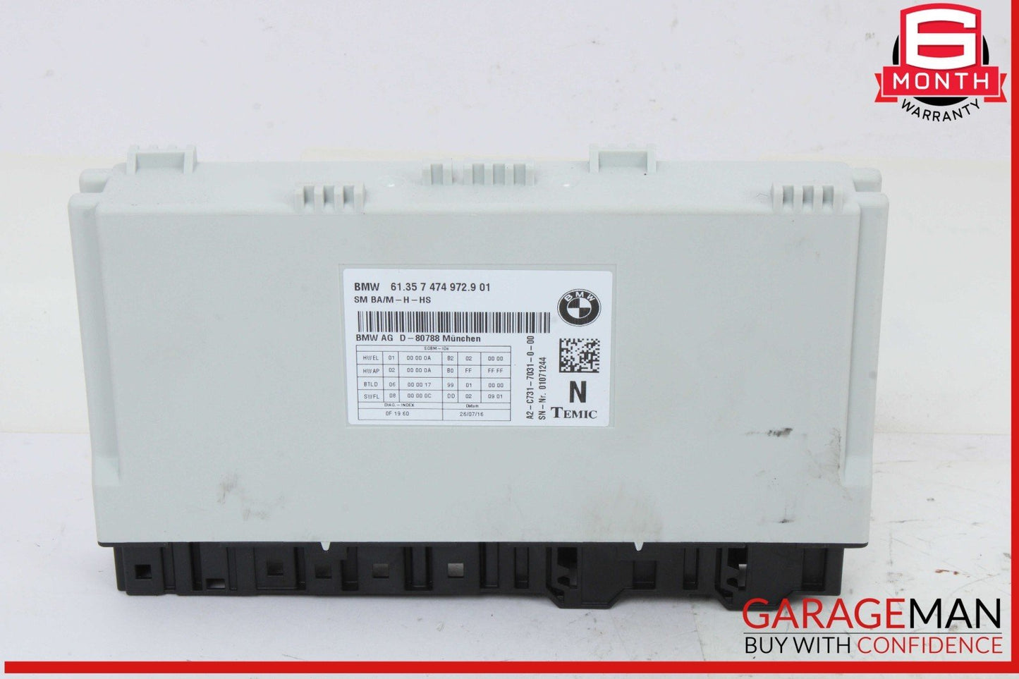 16-19 BMW X1 F48 X2 X3 X4 Front Left Driver Side Memory Seat Control Module Unit