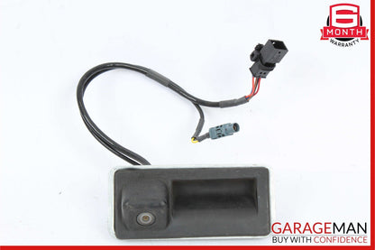 12-18 Audi A6 Q5 A7 Rear Trunk Lid Exterior Release Handle w/ Park Assist Camera