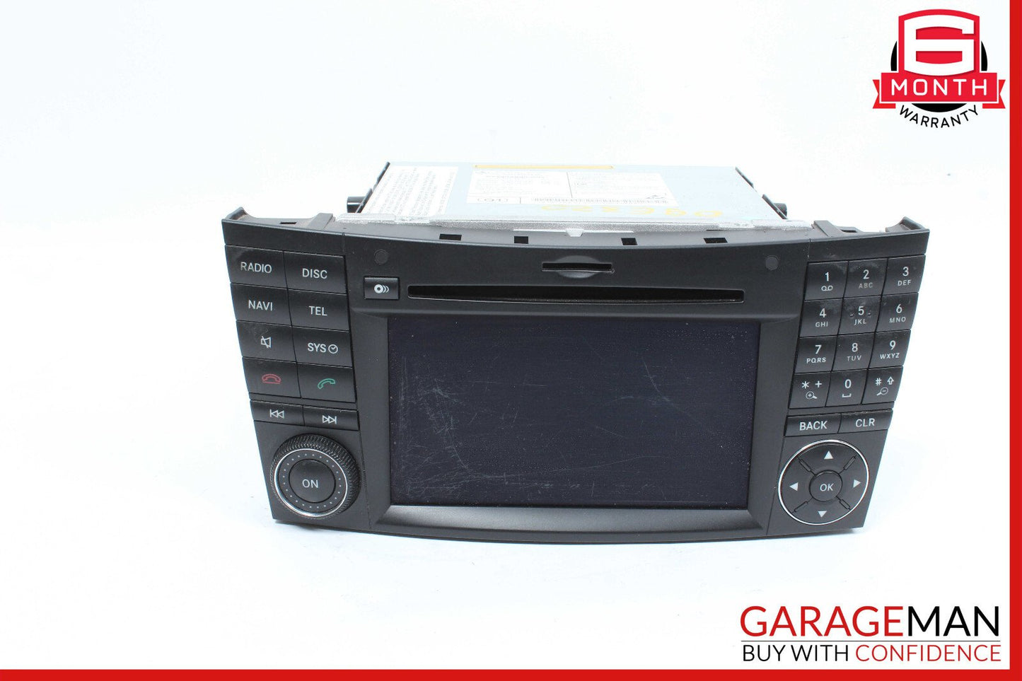 09-11 Mercedes W211 E320 CLS550 E550 Command Head Unit Navigation Radio CD OEM