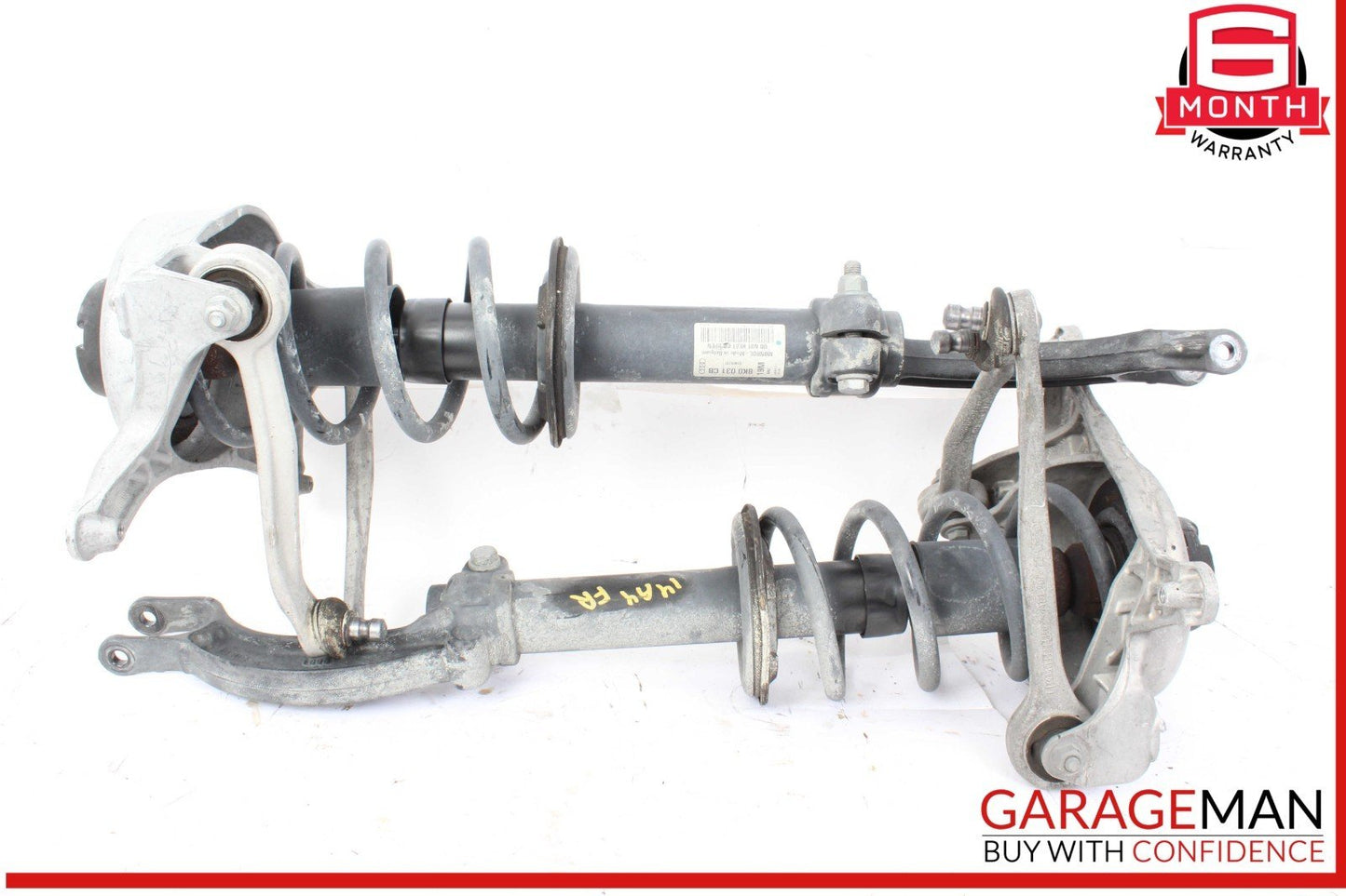 13-16 Audi A4 Front Left and Front Right Side Shock Strut Absorber Set of 2 OEM