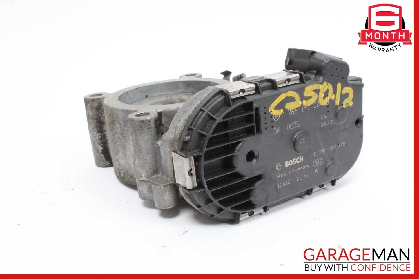 12-15 Mercedes W204 C250 SLK250 M271 1.8L Engine Throttle Body 2661410525 OEM