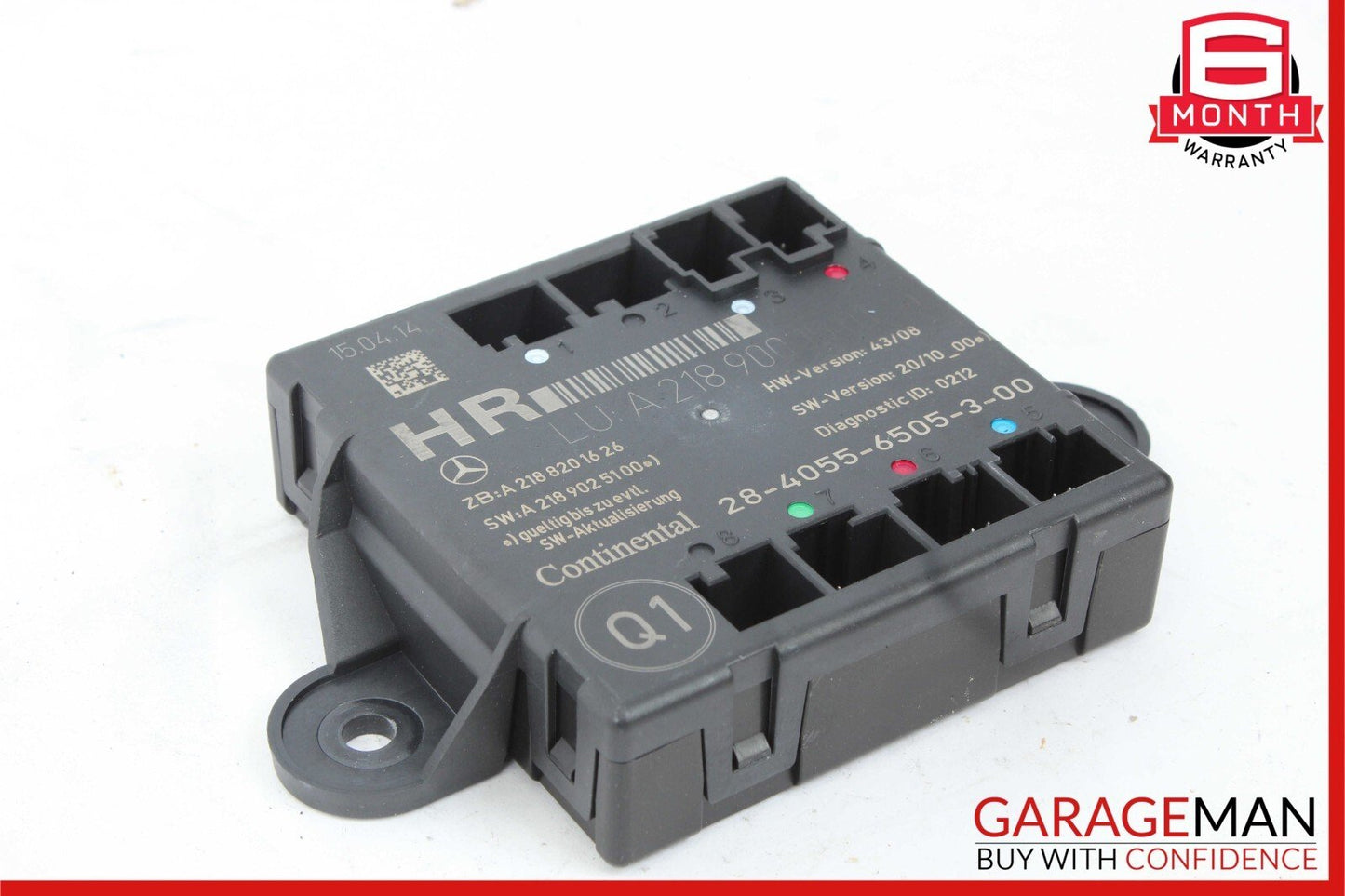 08-18 Mercedes W204 C250 CLS550 Rear Right Side Door Control Module Unit OEM