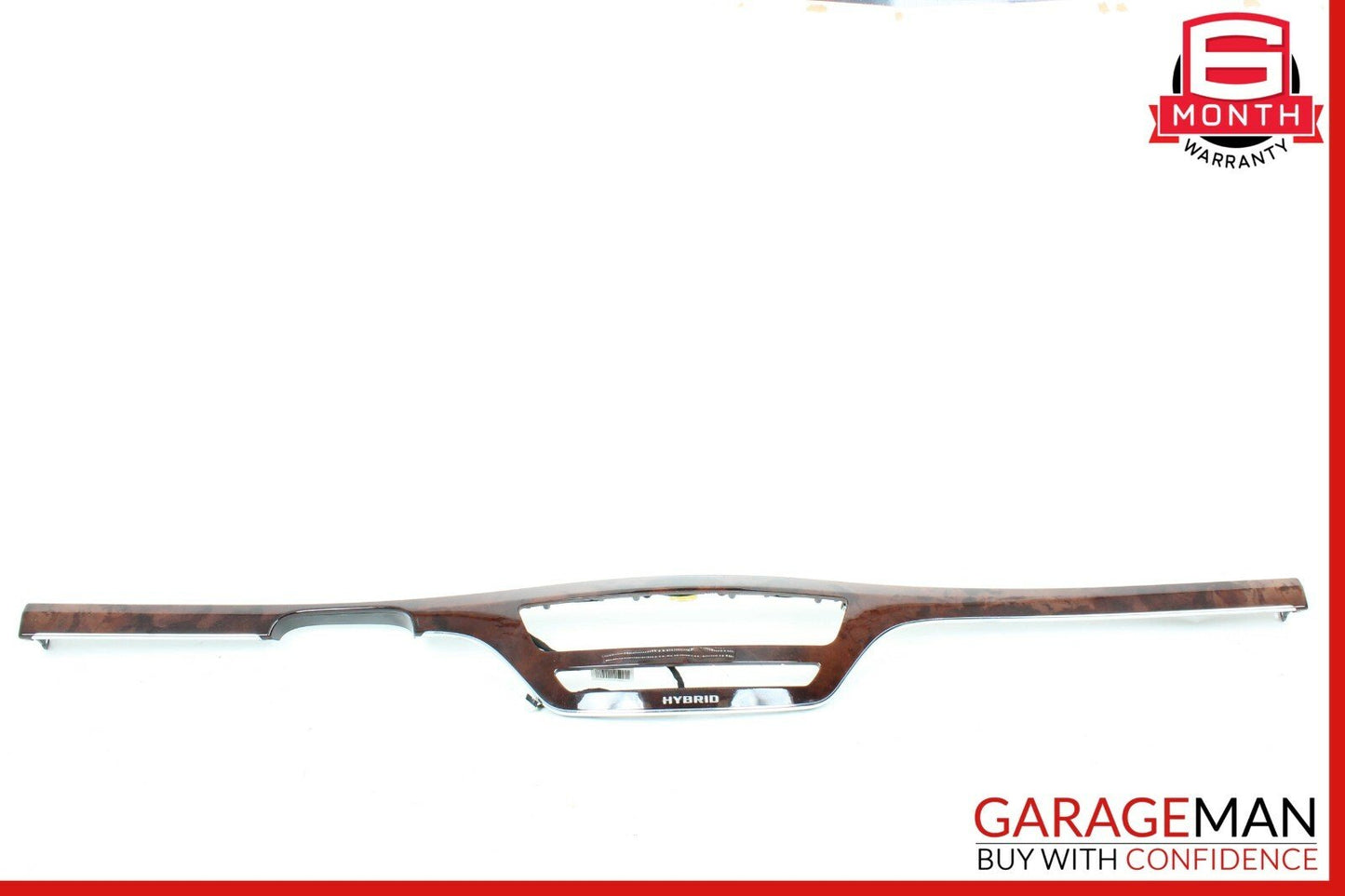 10-13 Mercedes W221 S400 Hybrid Center Dashboard Dash Trim Molding Panel Wood