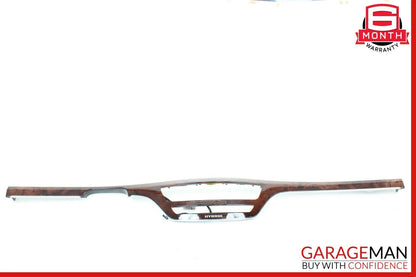 10-13 Mercedes W221 S400 Hybrid Center Dashboard Dash Trim Molding Panel Wood