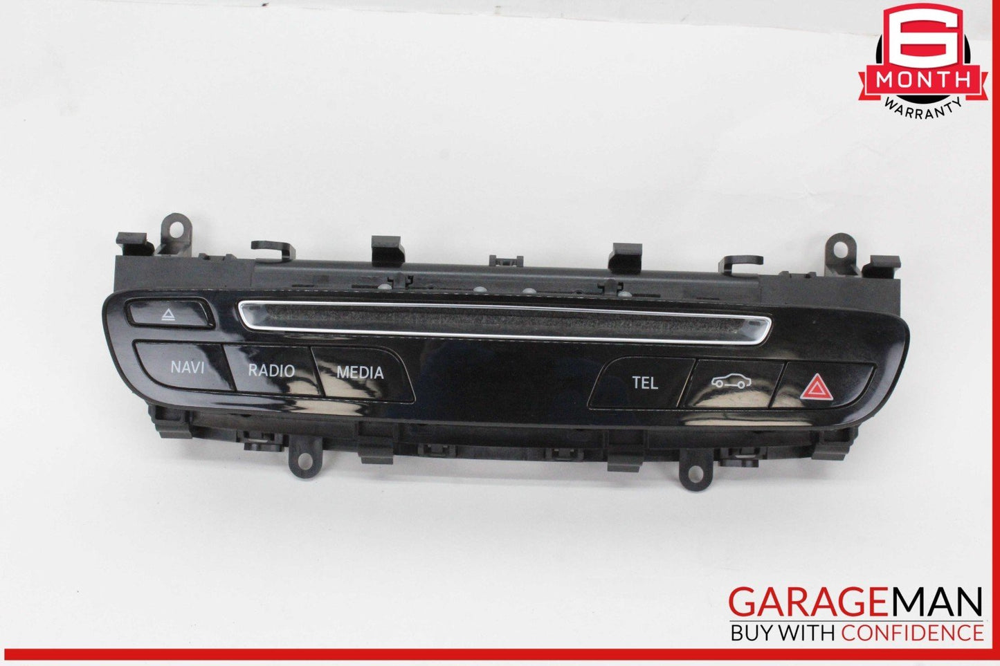 15-19 Mercedes W205 C300 C400 Media Center Dashboard Hazard Control Switch OEM