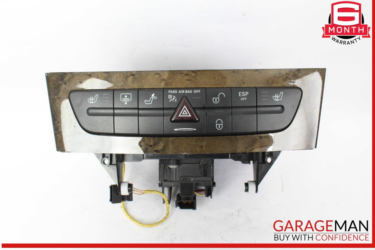 03-09 Mercedes W211 E350 CLS500 Hazard Switch Control Panel 2116800552 OEM