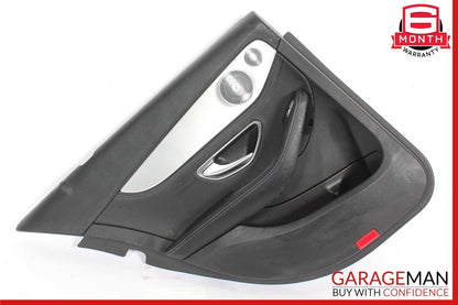 15-20 Mercedes W205 C300 C43 Rear Left Driver Side Interior Door Panel Cover OEM