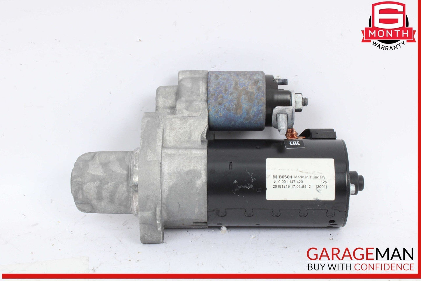 14-20 Mercedes W212 E400 CLS400 C43 AMG Engine Motor Starter 0001147420 OEM