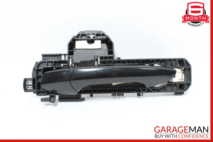 12-14 Mercedes W204 C250 C300 Rear Left Driver Exterior Door Handle Black OEM